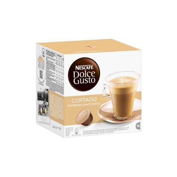 Small espresso with milk DOLCE GUSTO NESCAFÉ 16 capsules