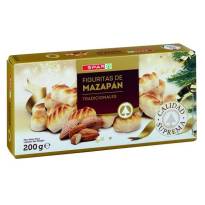 Marzipan shapes Spar 200g.