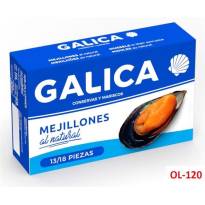 Mejillones al natural 13/18...