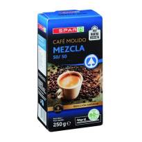 Café molido mezcla Spar 250g.