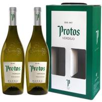 Estuche PROTOS vino blanco...