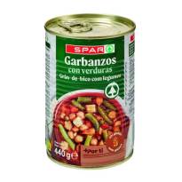 Garbanzos con verduras SPAR...