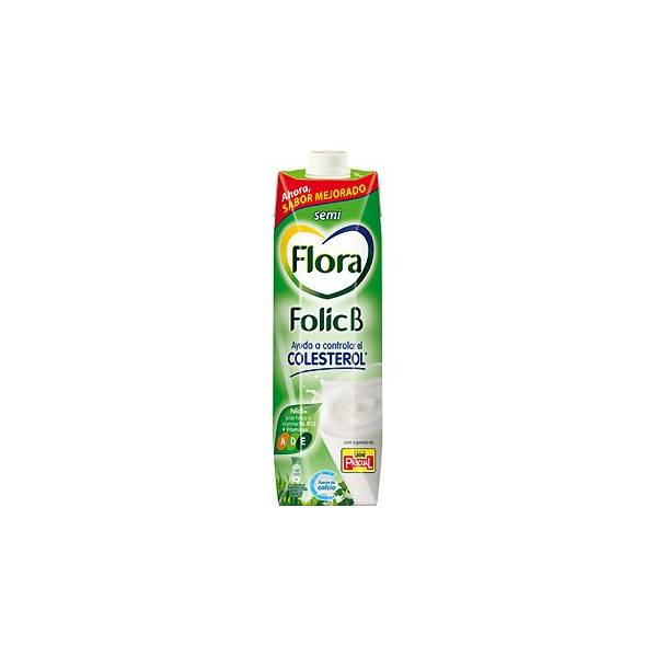 FLORA Folic B leche semidesnatada