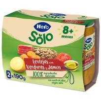 Lentilles aux légumes et au...