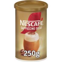 Decaffeinated Cappuccino...