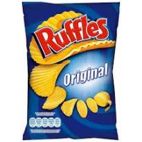 Waved chips original RUFFLES 160g.