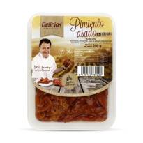 Geröstete Paprikastreifen...