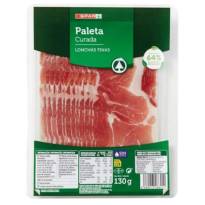 cured sliced shoulder ham...