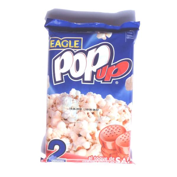 POPCORN SALÉ MICRO-ONDES 2x100G EAGLE POPCORN SALÉ MICRO-ONDES 2x100G EAGLE