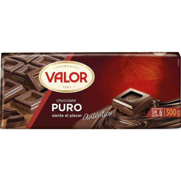 CHOCOLATE VALOR PURO. 200 GR