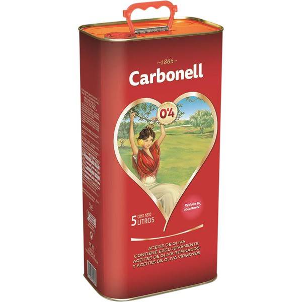 ACEITE OLIVA SUAVE 0.4 CARBONELL 1L