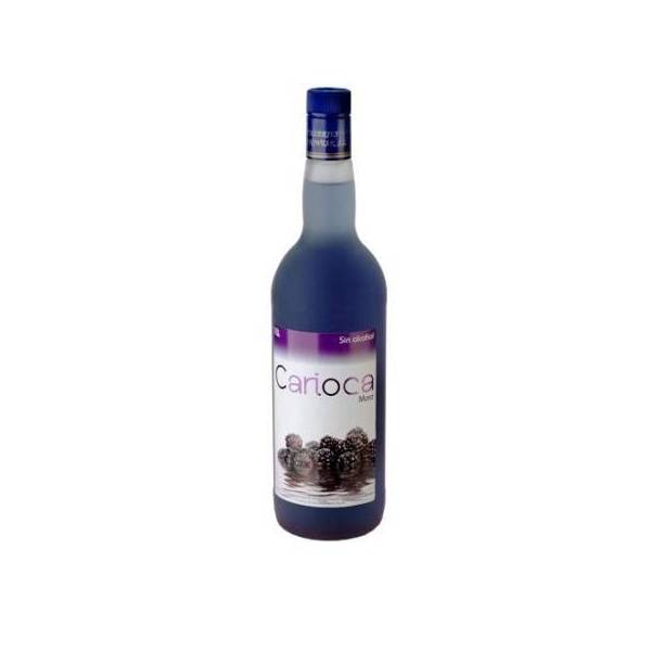 Non-alcoholic liqueur Blackberry CARIOCA 1l.