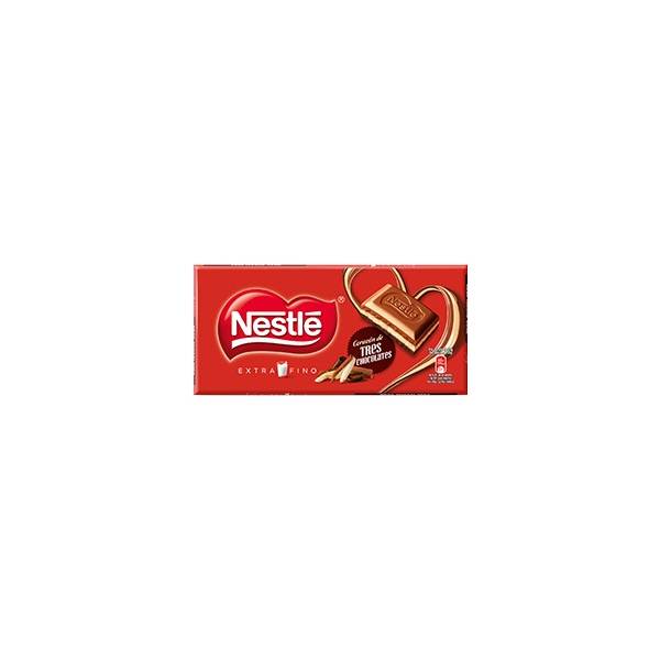 CHOCOLAT CŒUR DE TROIS CHOCOLATS 120G NESTLÉ CHOCOLAT CŒUR DE TROIS CHOCOLATS 120G NESTLÉ