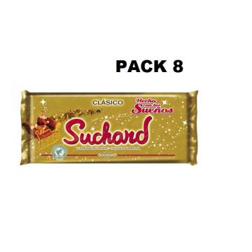 CRUNCHY CHOCOLATE NOUGAT PACK 8 SUCHARD