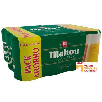 Beer Clásica MAHOU 12x33cl.