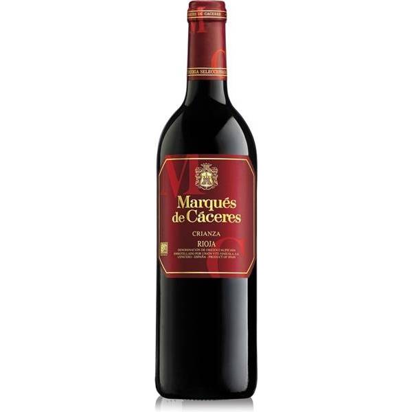 MARQUÉS DE CÁCERES red wine crianza D.O. Rioja 75cl.