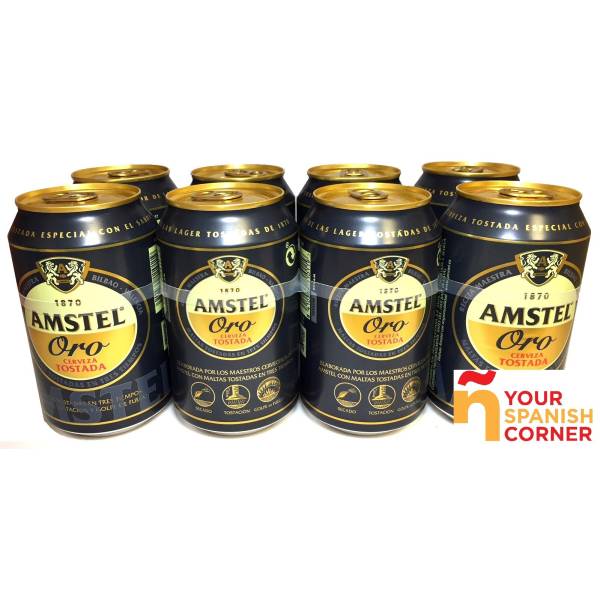 Dark beer Oro AMSTEL 8x33cl.
