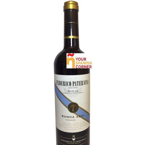 PATERNINA BANDA AZUL red wine crianza D.O. Rioja 75cl.