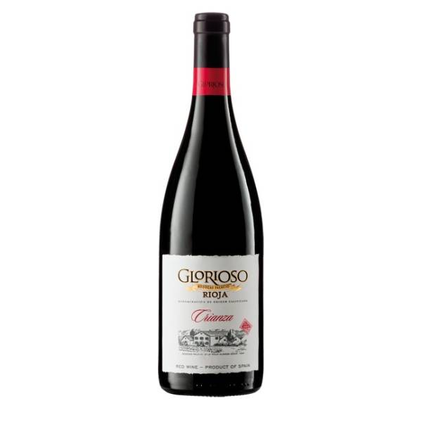 GLORIOSO red wine crianza D.O. Rioja 75cl.