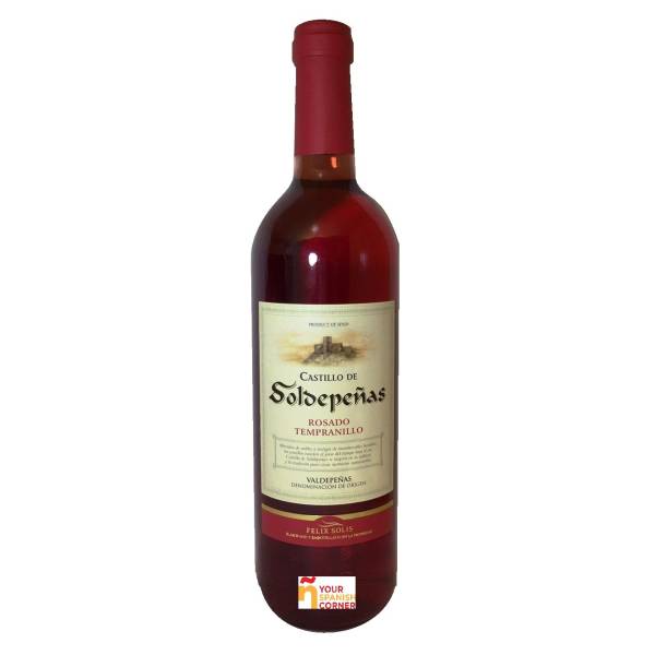 CASTILLO DE SOLDEPEÑAS vino rosado -D.O. Valdepeñas- (75 cl) 