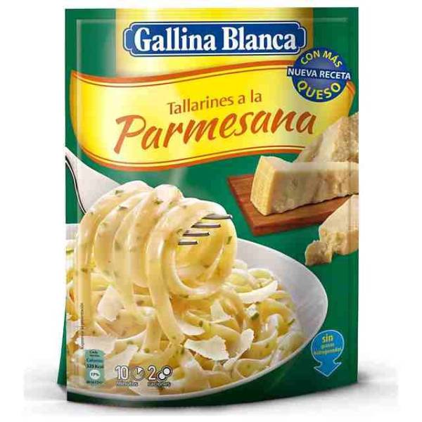 Tallarines a la parmesana GALLINA BLANCA 145g.