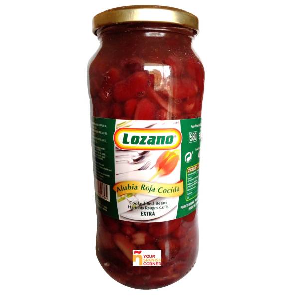 Haricots rouges LOZANO 580g.