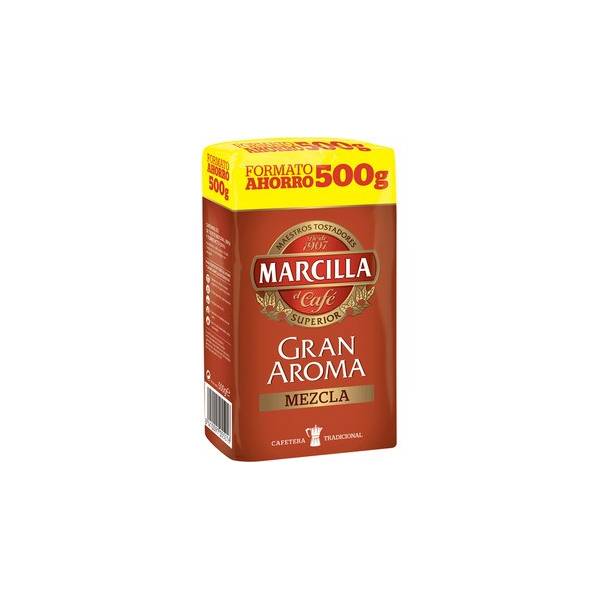 Gemahlener Kaffee Mischung Gran Aroma MARCILLA 500g.