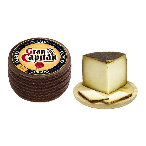 FROMAGE AFFINÉ 1/4 750G ENV. GRAN CAPITÁN FROMAGE AFFINÉ 1/4 750G ENV. GRAN CAPITÁN