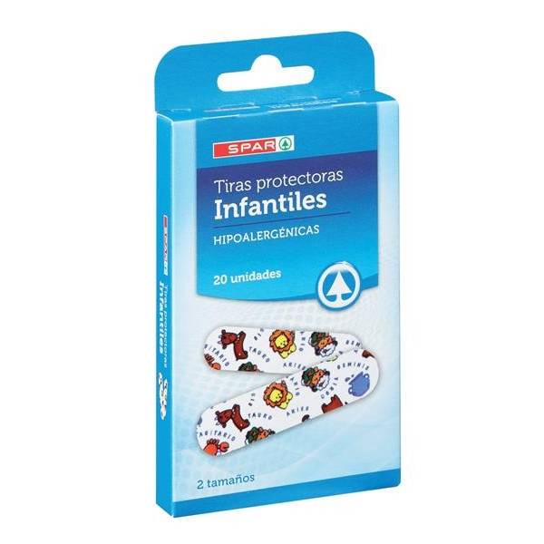 PLASTER STRIPS FOR KIDS 20 UNITS SPAR PLASTER STRIPS FOR KIDS 20 UNITS SPAR