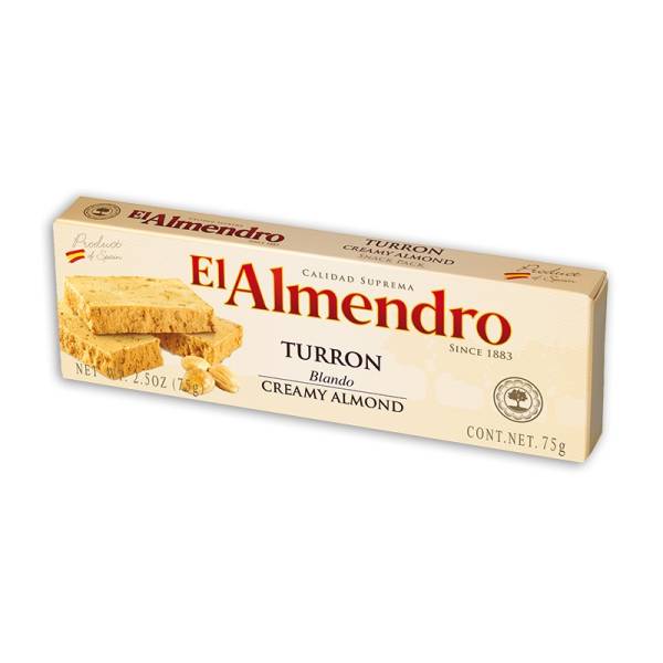 TURRÓN BLANDO 75G EL ALMENDRO TURRÓN BLANDO 75G EL ALMENDRO