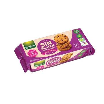 GALLETAS CHOCO CHIPS SIN GLUTEN - SIN AZÚCAR "GULLÓN"