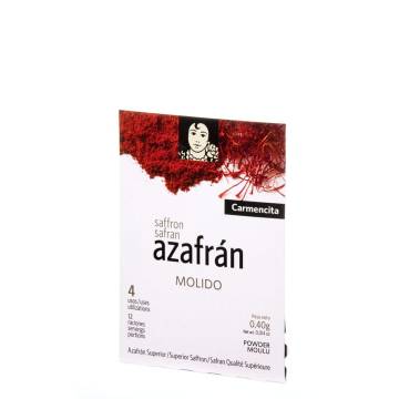 Azafrán molido extra CARMENCITA 0,4g.