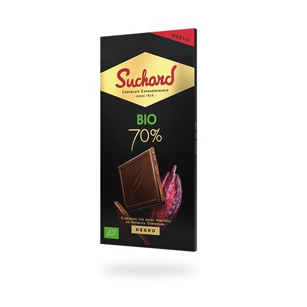 CHOCOLATE NEGRO 70% BIO 90G SUCHARD CHOCOLATE NEGRO 70% BIO 90G SUCHARD