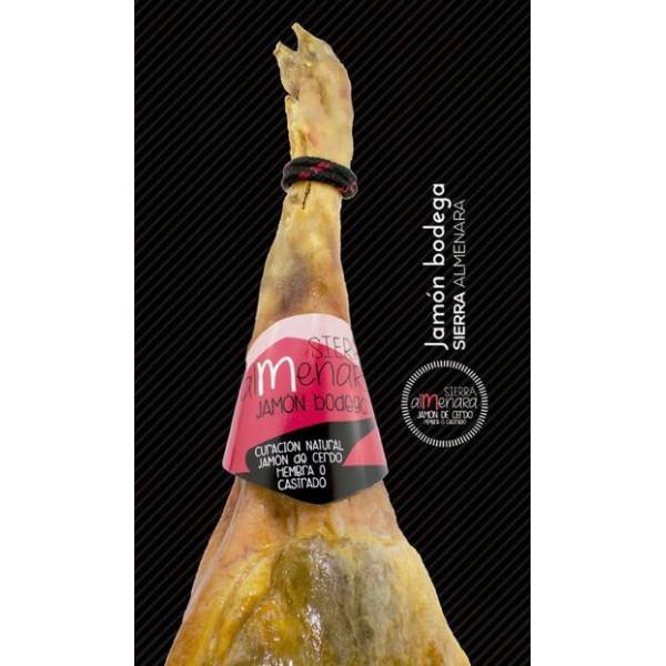 JAMON SERRANO BODEGA ALMENARA 6,5 KG- 7 KG. APROXIMADO JAMON SERRANO BODEGA ALMENARA 6,5 KG- 7 KG. APROXIMADO