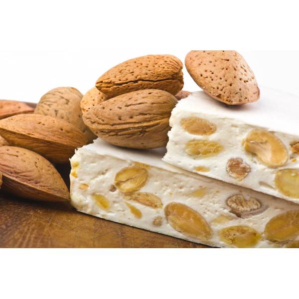 HARD ALMOND NOUGAT CAKE FROM ALICANTE 200G 1880