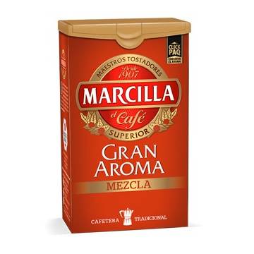 Café molido mezcla Gran Aroma MARCILLA 250g.