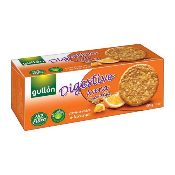 Galletas Digestive Naranja - sin gluten - NutrisaCorp Perú