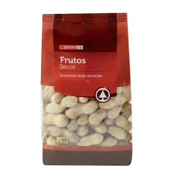 CACAHUÈTES EN COQUE GRILLÉES SANS SEL 200G SPAR CACAHUÈTES EN COQUE GRILLÉES SANS SEL 200G SPAR