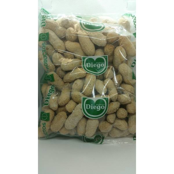 Gesalzene Erdnüsse mit Schale DIEGO 450g.