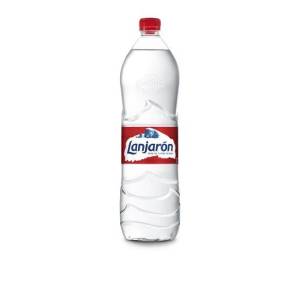 Agua mineral natural LANJARÓN 1,5l.