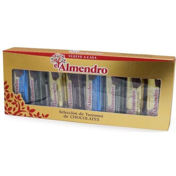 ASSORTIMENT DE NOUGAT AU CHOCOLAT 176G EL ALMENDRO ASSORTIMENT DE NOUGAT AU CHOCOLAT 176G EL ALMENDRO
