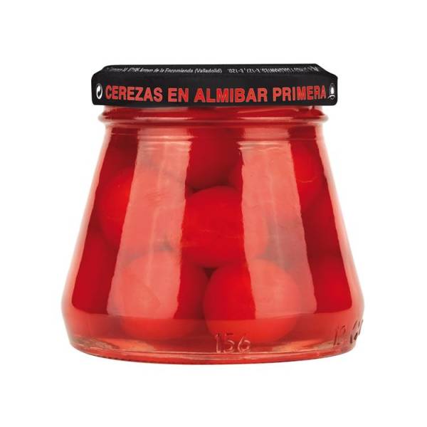 Cerezas rojas en almíbar HELIOS 160g.
