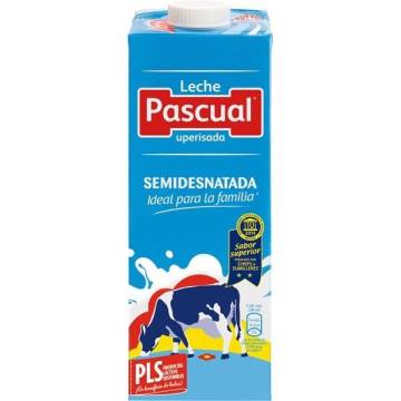 Semi-skimmed milk PASCUAL 1l.