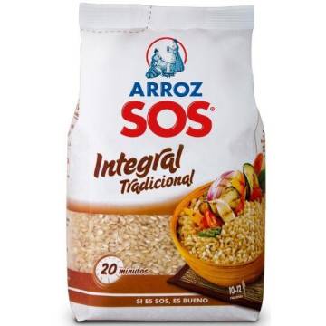 Traditional wholegrain rice SOS 1kg.