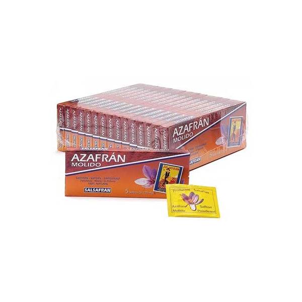 Safran moulu SALSAFRAN 5 sachets Safran moulu SALSAFRAN 5 sachets