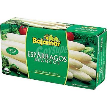 White asparagus 8/12 BAJAMAR 350g.