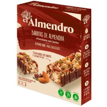 BARRITAS DE ALMENDRA CHOCOLATE CON LECHE