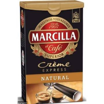 Café molido natural Crème Express MARCILLA 250g.