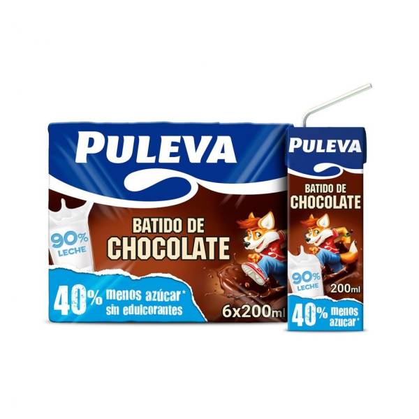 Cocoa shake PULEVA 6x200ml.