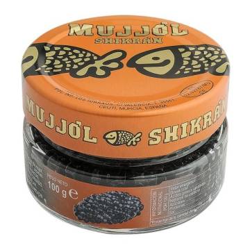 Caviar substitute of smoked herring and mullet SHIKRÁN 100g.